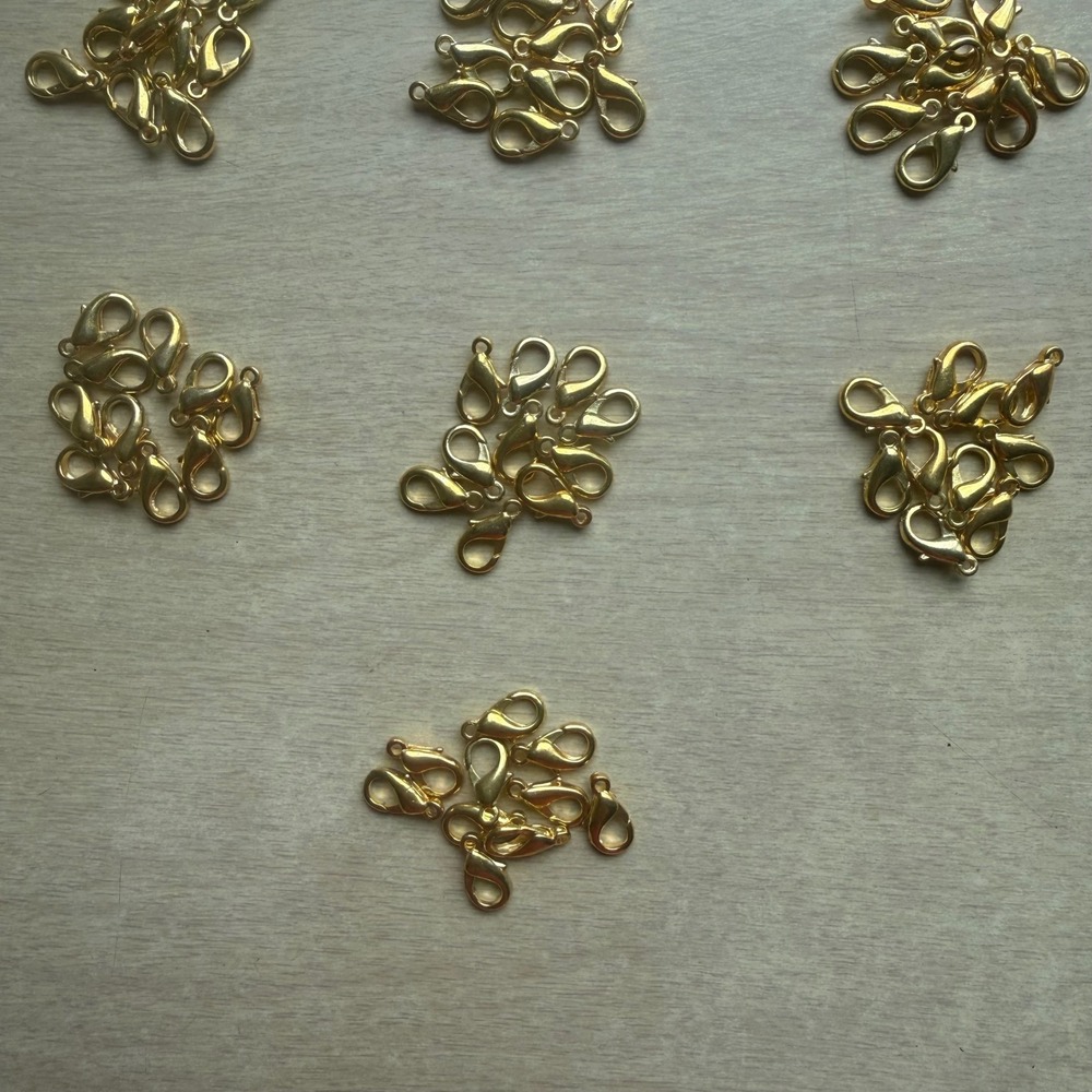 Unbranded Lobster Claw Clasps Unisex OS Gold New Jewelry Making Findings 100pc - Picture 8 of 8